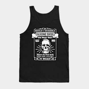 The Incredible Talking Skull Tank Top